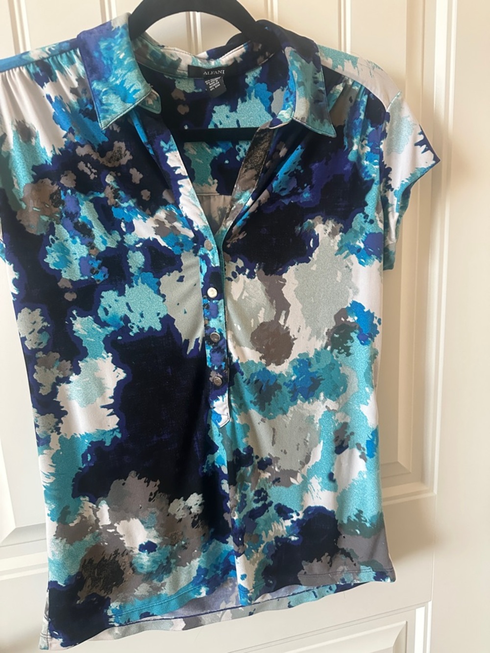 Alfani short sleeve collard shirt